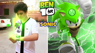 Ben 10 Transforming into Modern Sonic The Hedgehog | Fan Made Short Film