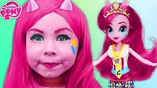 Alice playing with doll  MY LITTLE PONY and becomes like Pinkie Pie  Equestria Girls
