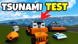 Testing Which Tsunami Bunker BEST Survives Tsunamis In Stormworks