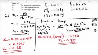 THROTTLING OF STEAM, SOLVE ANY Qs | DRYNESS FRACTION Separating Calorimeters in Steam Thermodynamics