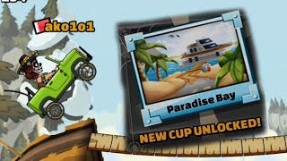 Hill Climb Racing 2 - PARADISE BAY New Cup Unlocked | Friendly Challenge