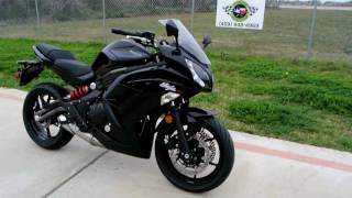 Overview and Review of the 2012 Kawasaki Ninja 650R in Metallic Spark Black