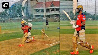 KL Rahul Batting Technique Plays Spin at Nets | Punjab Kings