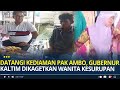 Datangi Kediaman Pak Ambo, Gubernur Kaltim Dikagetkan Wanita Kesurupan Saat Bicara Buaya Riska