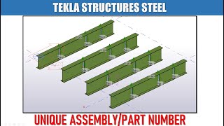 How to setup Unique Assembly/Part Number?