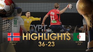 Highlights: Norway - Algeria | Main Round | 27th IHF Men's Handball World Championship | Egypt2021