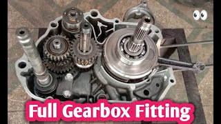 Hero Splendor Engine Gearbox Fitting | Bike Engine Gearbox 🏍
