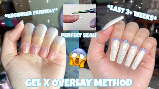 TRYING THE VIRAL TIKTOK GEL X OVERLAY METHOD | HACKS TO MAKE YOUR NAILS LAST | MODELONES SALE