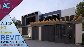 JPJ House | Part 15 | Complete Step By Step Project | Revit and Twinmotion Tutorial