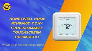 Honeywell Home RTH8560D 7 Day Programmable Touchscreen Thermostat - Universal Goods Hub