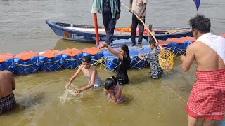 महाकुंभ में माघ पूर्णिमा के दिन की भीड़