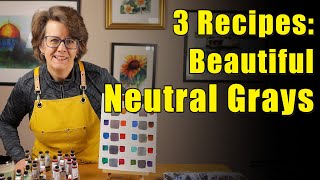 Mixing Neutral Grays in Watercolor | 3 Recipes