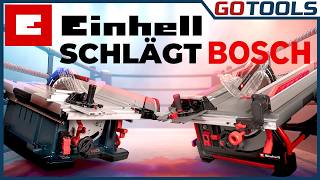 Einhell schlägt Bosch?! Tischkreissägen-Duell im Härtetest!