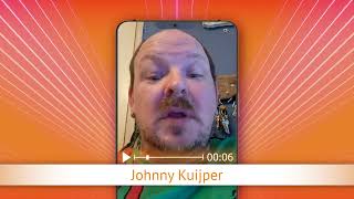 TV Oranje app videoboodschap - Johnny Kuijper