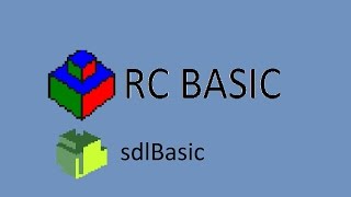 RC Basic and sdlBasic demo
