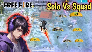 Free fire Solo Vs Squad 🔥 Best gaming Clips 😱 unstoppable headshots 🤯 #lordwanted #garenafreefire