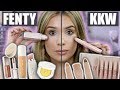 FENTY vs KKW Full Face Comparison! WHAT'S BETTER?! FENTY vs KKW Full Face Comparison! WHAT'S BETTER?!
