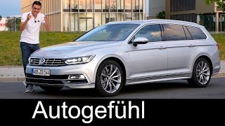 Family father’s dream VW: Volkswagen Passat Variant R-Line FULL REVIEW test driven Estate B8 2017
