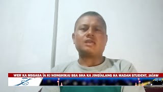 WER KA MSSASA ÏA KI NONGHIKAI SSA SHA KA JINGÏALANG HA MADAN STUDENT, JAÏAW