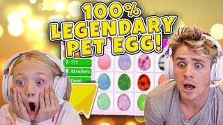 I Hatched 100 Mystery Eggs In Roblox Adopt Me And This Is What We Got!!!