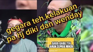 kelakuan diki pa hj andre dan pak wendi ngakak #reaction #lucu #viralvideo