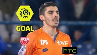 Goal Pierre LEES-MELOU (26') / SM Caen - Dijon FCO (3-3)/ 2016-17