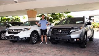 2019 Honda CRV vs 2019 Honda Passport - 2 great choices, 1 winner