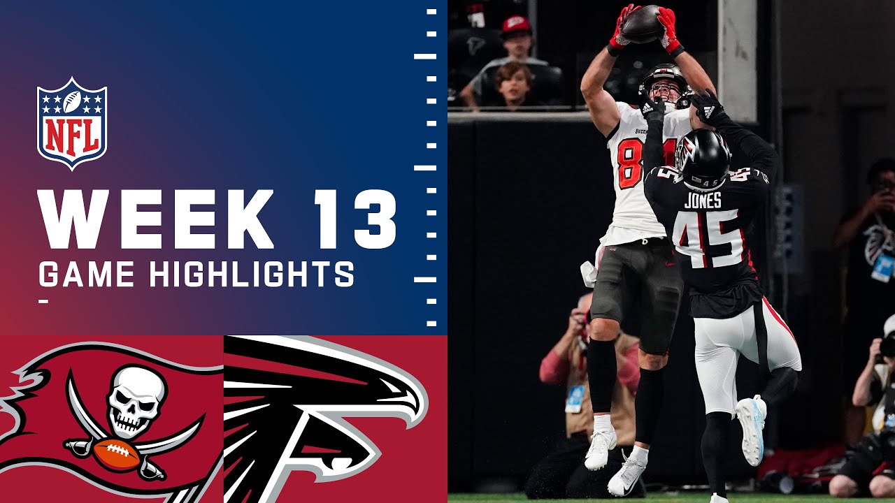 Buccaneers Vs. Falcons Week 13 Highlights | NFL 2021 - Win Big Sports