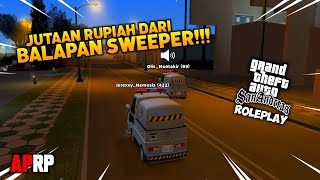 Keluh Kesah Balapan Liar Sweeper Dapat 10JT😱| GTA SAMP Roleplay Indonesia [APRP]