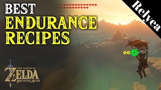 Zelda: Breath of the Wild How to Cook  Endurance Restore Recipes
