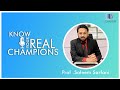 Know Your Real Champions (Teaser) ft. Prof .Saleem Sarfani | Litt Magazine | Literature Redefined