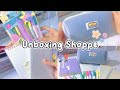 [ Unboxing Shoppe🛍 ] Let's unbox items on shopee 🛒// chaow🌷