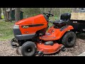 Tune up time! Husqvarna/ Ariens lawn tractor spring prep