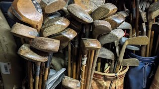 100 year old Hickory Golf Club - a short restoration video.