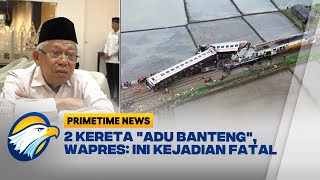 Respon Wakil Presiden Soal 2 Kereta \