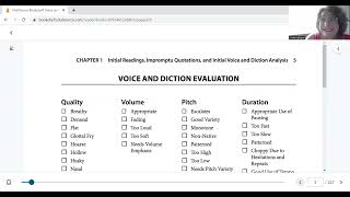 Chapter 1 The Pre-test instructions