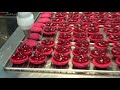 Production of small pastries using Unifiller equipment