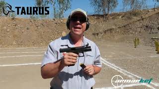 Prueba de tiro Taurus TS9 Striker 9x19