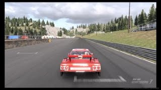 Gran Turismo 7 - TOMICA Skyline R30 Super Silhouette - Trial Mountain Hot Lap - Chase Cam