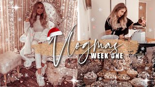 VLOGMAS WEEK 1: New House \u0026 Car, Festive Baking + Christmassy Road Trips ✨