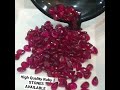 original ruby manik stone available