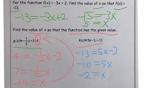 4 7 Function Notation