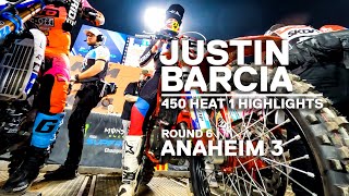 GoPro: Justin Barcia - 2022 Monster Energy Supercross - Anaheim 3 - 450 Heat 1 Highlights