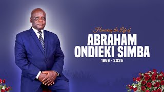 Honoring The Life Of ABRAHAM ONDIEKI SIMBA || Convoy