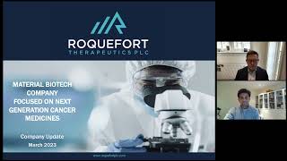 ROQUEFORT THERAPEUTICS PLC - Investor Presentation