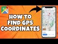How to show GPS coordinates Google Maps, Android and IOS