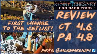 Kenny Chesney 2023 I Go Back Tour: SURPRISE SETLIST CHANGE In Uncasville, CT & Wilkes-Barre, PA.