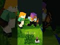 弓矢対決アレックスvsエフェ マイクラ minecraft マイクラアニメ