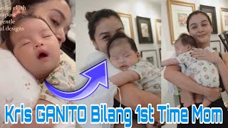 Baby Hailee Ni Kris Bernal NAPAKAKOMPORTABLE Matulog Habang Yakap Ang Nanay