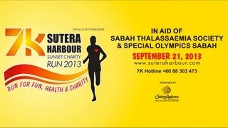 [Highlights]  Sutera Harbour 7K Sunset Charity Run 2013